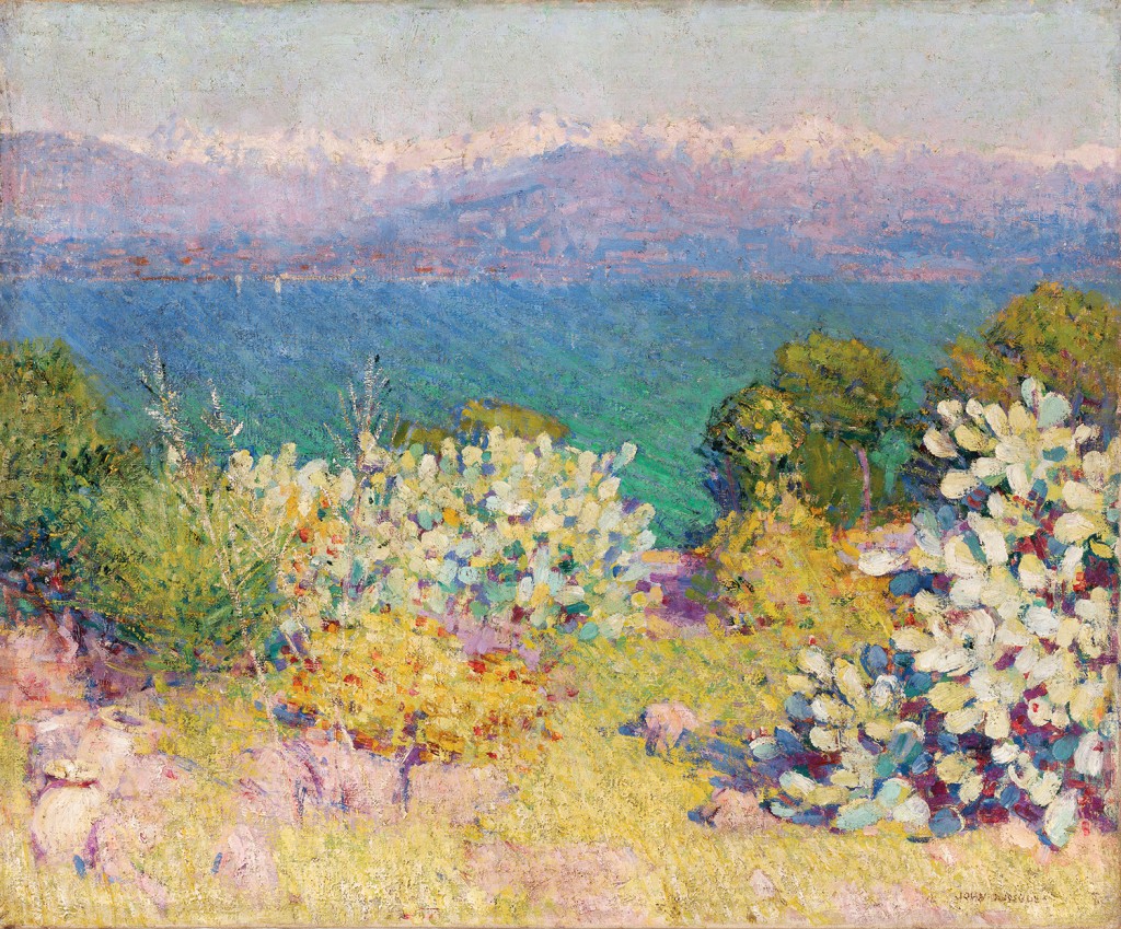 John Russell In the morning, Alpes Maritimes from Antibes 1890-91