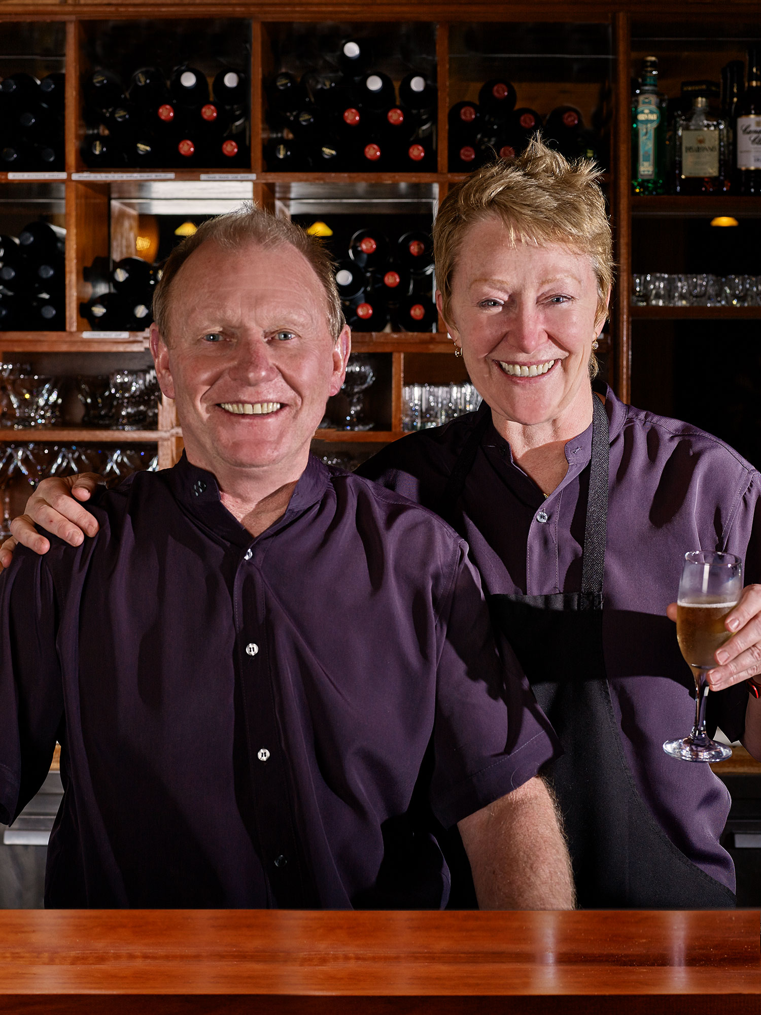 Paul and Teresa Cavagna of Mount Hotham’s Last Run Bar