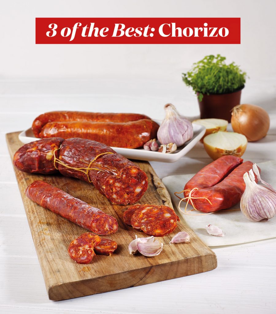 3 of the Best: Chorizo