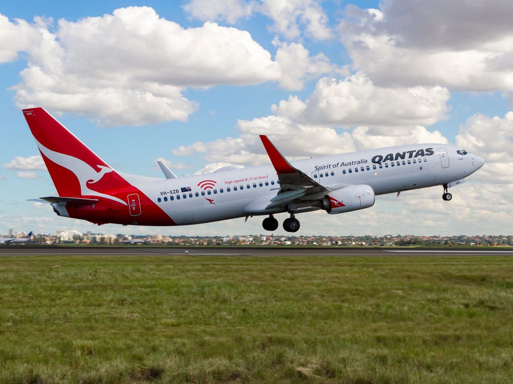 Qantas takes off in NSW