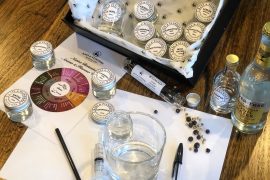 The at-home gin masterclass kit features native Australian botanicals