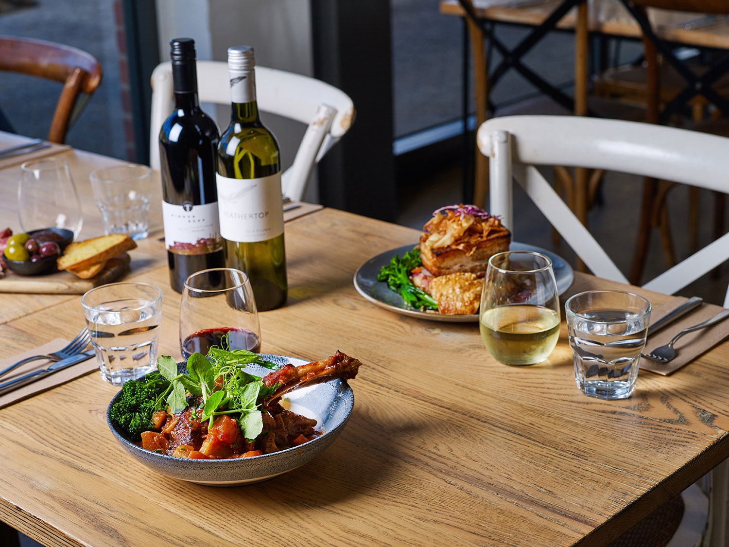 The Punka Pub offers a family-friendly menu ranging from delicate bites to pub classics and more hearty gastro-pub meals