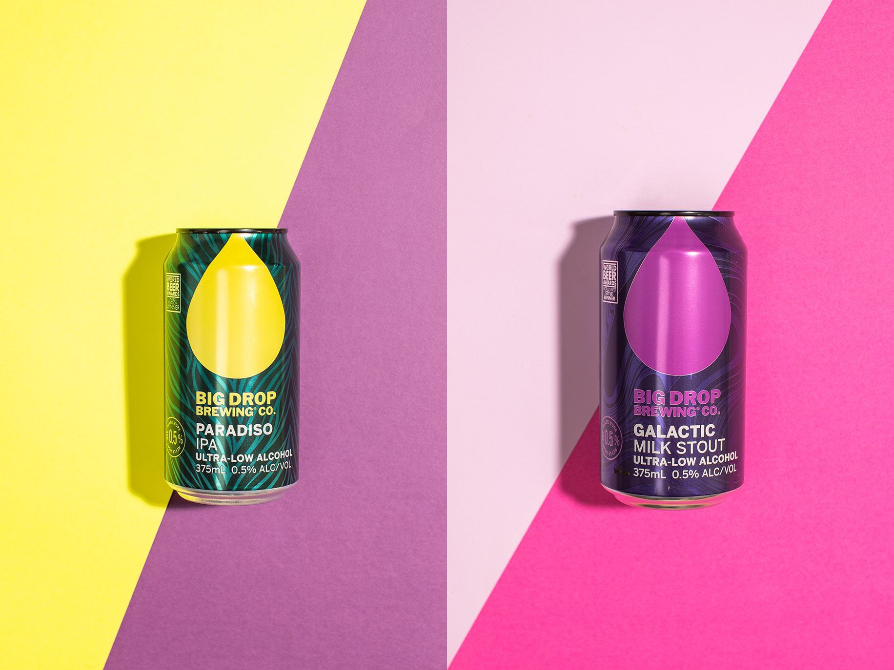 Big Drop Brewing Co.'s new low alcohol beverages are aromatic and flavour rich