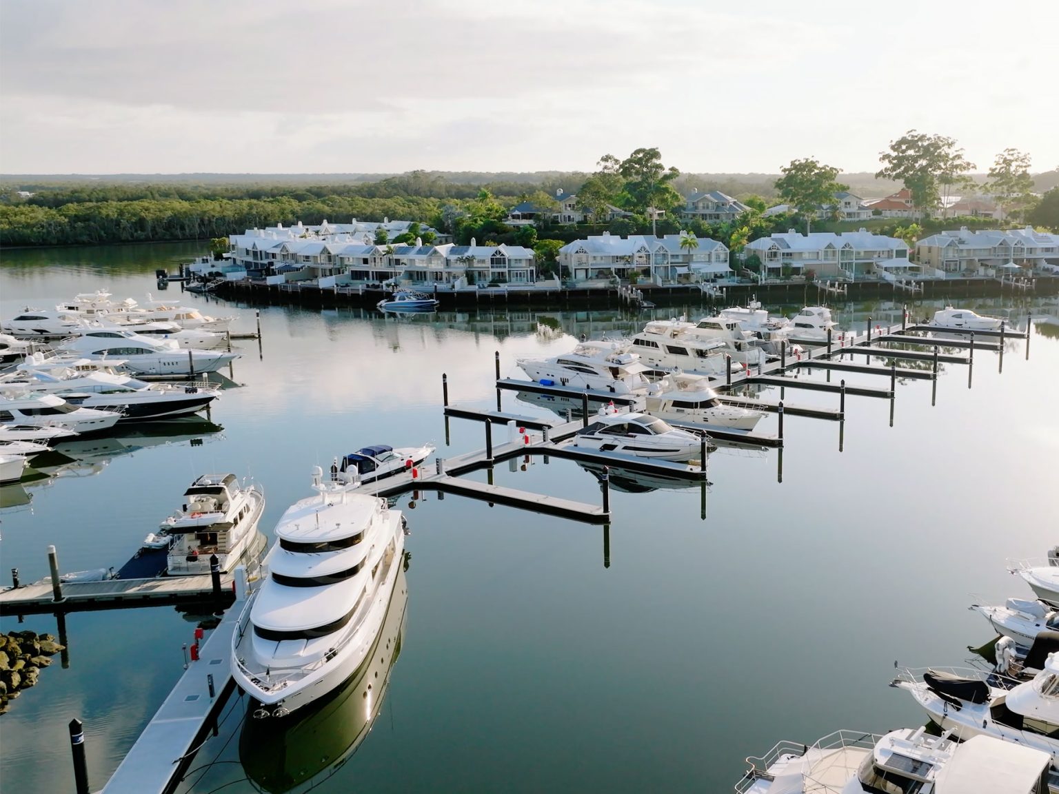 Sanctuary Cove Marina is Home of the Superyachts
